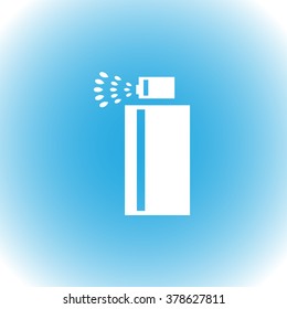Spray with paint vector icon