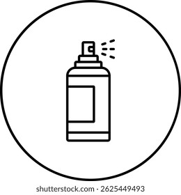 Spray paint vector icon. Can be used for printing, mobile and web applications.