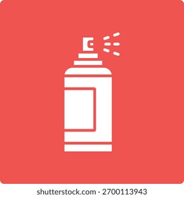 Spray paint vector icon. Can be used for printing, mobile and web applications.
