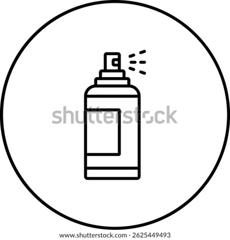 Spray paint vector icon. Can be used for printing, mobile and web applications.