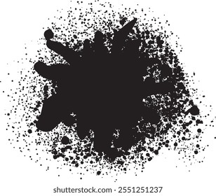 Spray Paint Vector. Lines and Drips Black ink splatters, Ink blots set, brush, Street style. Black graffiti spray set paint pattern. Spray paint abstract lines drips texture.