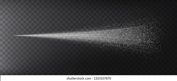 Spray paint or water of atomizer. Vector illustration