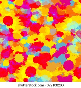 Spray paint  watercolor seamless pattern.Copy square to the side and you'll get seamlessly tiling pattern which gives the resulting image ability to be repeated or tiled without visible seams. art