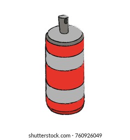Spray painting bottle