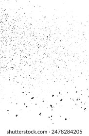 Spray Particles Vector Texture Background. Overlays stamp texture with effect grunge, damaged, old, concrete and other. Different paint textures with drop ink splashes. Overlays vector.