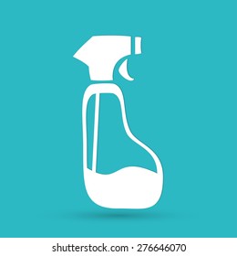 Spray Pistol Cleaner Plastic Bottle