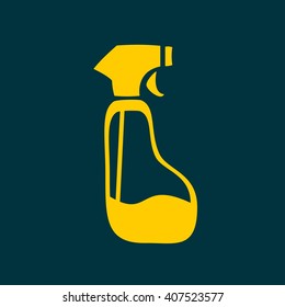 Spray Pistol Cleaner Plastic Bottle