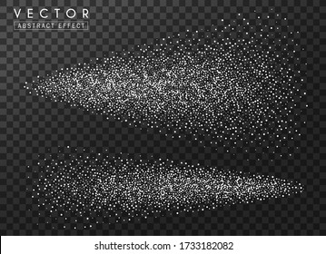 Spray, pulverizer and antiseptic. Respiratory infections. Spread of viruses and bacteria through the air. Effect splashing from sneezing and coughing