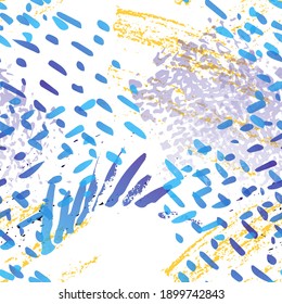Spray Seamless Pattern. Fashion Concept. Distress