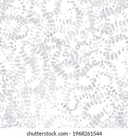 Spray Seamless Pattern. Fashion Concept. Distress Print. Black, White Illustration. Trending Surface Textile. Ink Stains. Spray Paint. Splash Blots. Artistic Creative Vector Background.