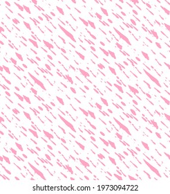 Spray seamless pattern. Pink blots on white background vector illustration