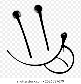 spray sorriso rosto graffiti estilo