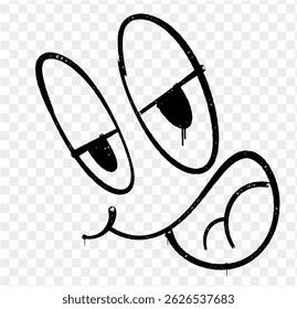 spray smile face graffiti style