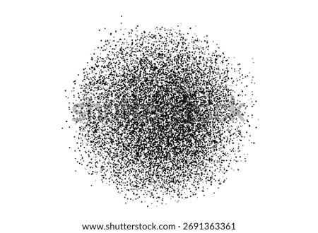 Spray spot and speckle vector texture with random grain and scattered splatter effect. Abstract background pattern for modern or vintage design. Decorative grunge surface graphic vector illustration