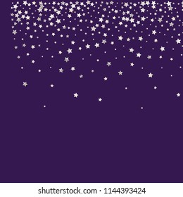 Spray of stars. Isolated gradient celestial elements. Pearl nacre gloss. Iridescent festive  celebration vector  background for celebration decorations, flyers, posters.