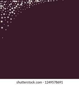 Spray of stars. Isolated gradient celestial elements. Pearl nacre glitter. Iridescent festive  celebration vector  background for celebration decorations, flyers, posters.