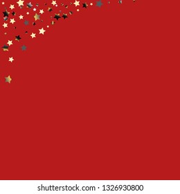 Spray of stars. Isolated gradient stellar elements. Platinum chrome metallic gloss. Iridescent festive  celebration vector  background for celebration decorations, flyers, posters.