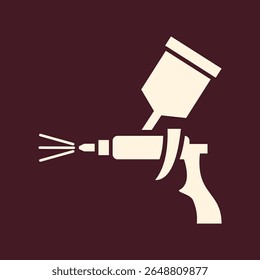 Spray de design de arte vetorial moderno aplicável incrível ilustração útil colorida.eps
