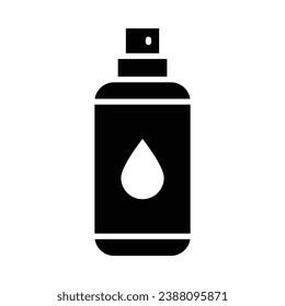 Spray Vector Glyph Icon For Personal And Commercial Use.
