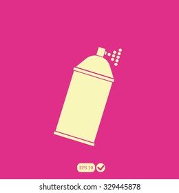 spray vector icon