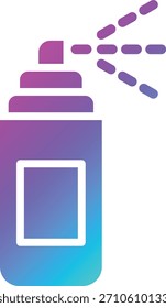 Ilustración de diseño de icono de Vector en aerosol
