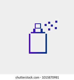 spray vector icon, Illustration. aerosol vector icon