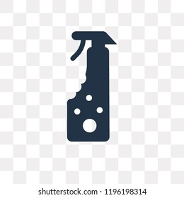 Spray vector icon isolated on transparent background, Spray transparency concept can be used web and mobile
