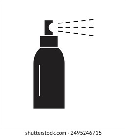 spray vector icon line template