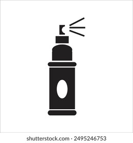 spray vector icon line template