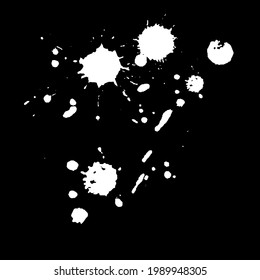 Spray vector paint, watercolor splash background, colorful paint drops texture