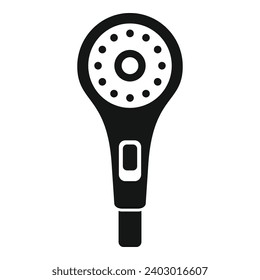 Spray washer head icon simple vector. Shower head. Sign room spray