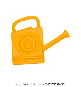 Spray watering can cartoon sign isolated symbol vector illustration