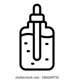 Spray wrinkles icon. Outline spray wrinkles vector icon for web design isolated on white background