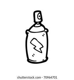 spraycan cartoon