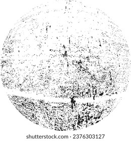 Sprayed black circle form .Graffiti art design . Noise dispersion circle . Spray effect .Grunge texture . Distressed element .vector 