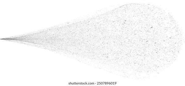 Sprayed black line .Graffiti art design . Noise dispersion logo . Spray effect .Grunge, grainy, gritty texture . Distressed element .vector . Line with shadow effect