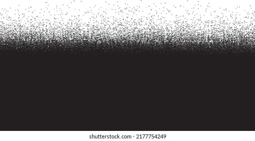 Sprayed black texture .Graffiti art design . Noise dispersion logo . Spray effect .Grunge, grainy, gritty , noise texture . Distressed element .vector