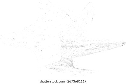 Sprayed black texture .Graffiti art design . Noise dispersion logo . Spray effect .Grunge, grainy, gritty texture . Distressed element .vector 