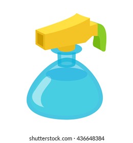 Sprayer bottle icon, cartoon style