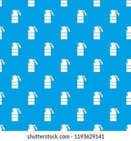 Sprayer container pattern vector seamless blue repeat for any use