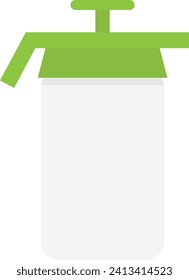 Icono de la herramienta del jardín de pulverización Icono de vector Ilustración plana