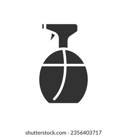 Sprayer glyph vector icon isolated. Sprayer stock vector icon for web, mobile app and ui design