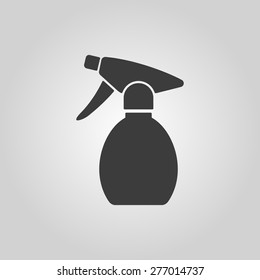 The sprayer icon. Atomizer symbol. Flat Vector illustration