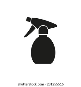 The sprayer icon. Atomizer symbol. Flat Vector illustration