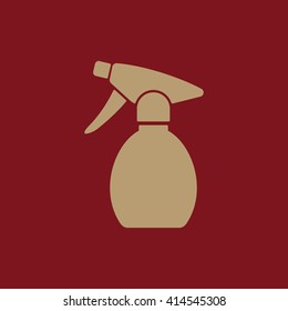 The sprayer icon. Atomizer symbol. Flat Vector illustration