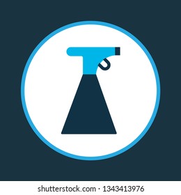 Sprayer icon colored symbol. Premium quality isolated bottle element in trendy style.