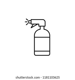 sprayer icon. Element of drip watering icon for mobile concept and web apps. Thin line sprayer icon can be used for web and mobile