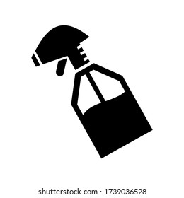 sprayer icon or logo isolated sign symbol vector illustration - high quality black style vector icons
