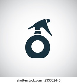sprayer icon on white background 
