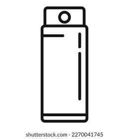 Sprayer icon outline vector. Air spray. Cosmetic scent